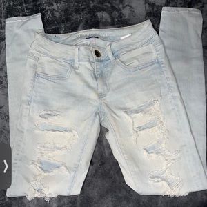 American Eagle super low rise jegging